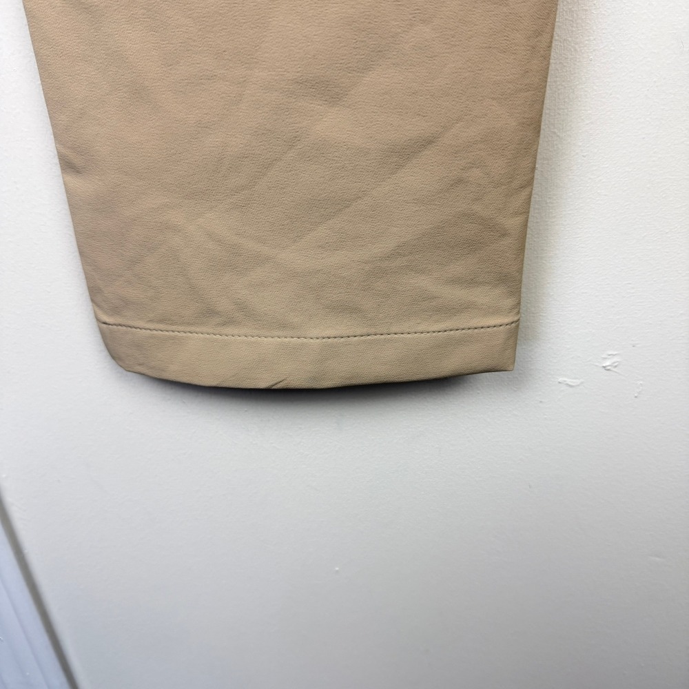 NEW KJUS Ike Pants Mens 54 XL 36x33 Khaki Technical Stretch Golf Trousers Beige - Picture 14 of 14